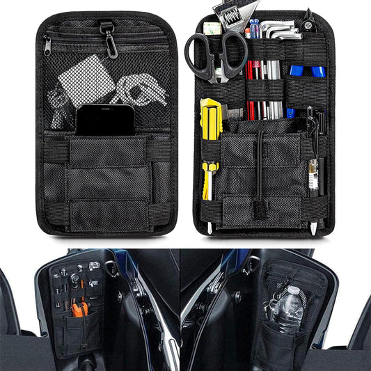 Universal Saddlebag Organizers,Internal Saddle bags Small Tools Organizer Bags for Vehicle Motorcycle Bike 2 Packs